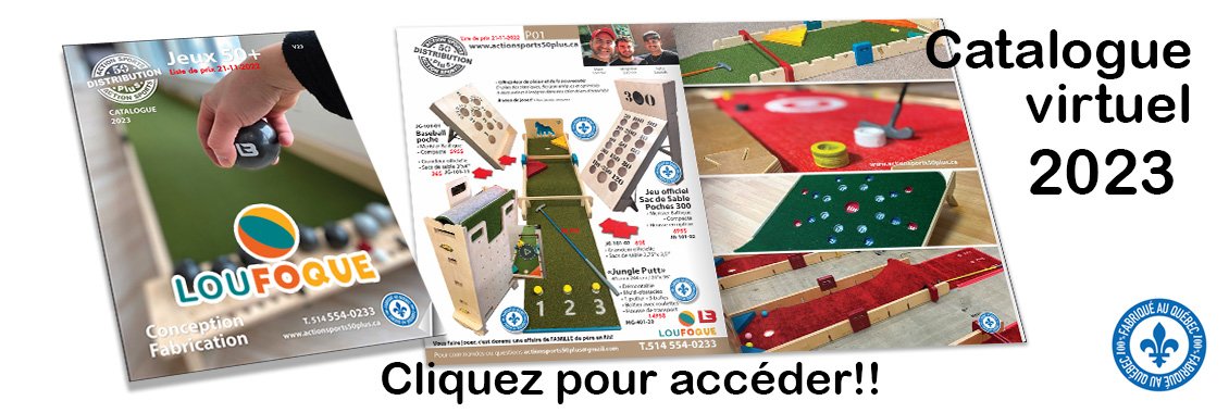 Catalogue Loufoque Québec / Action sports 50 plus 2023